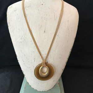 Lia Sophia - Glass Cat's Eye Necklace